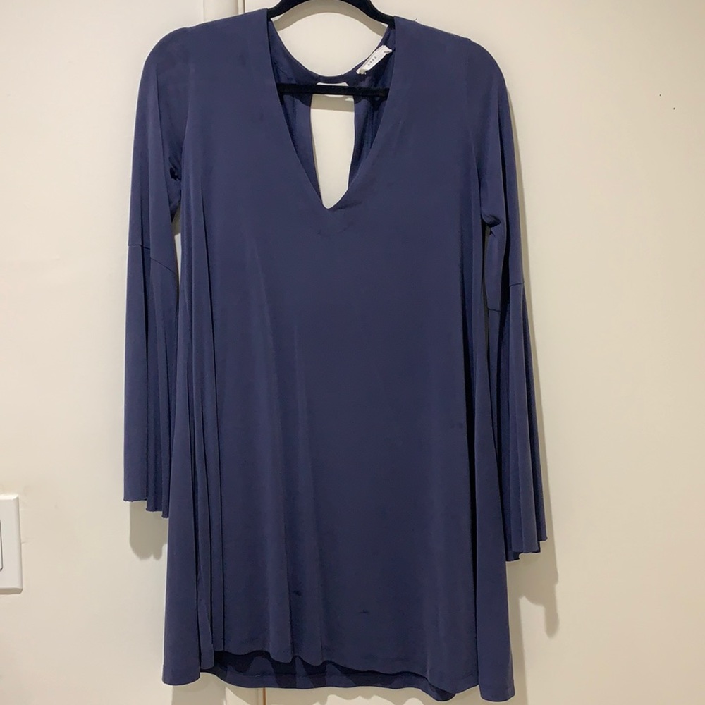 Navy long sleeve dress by Lush from Nordstrom Rack